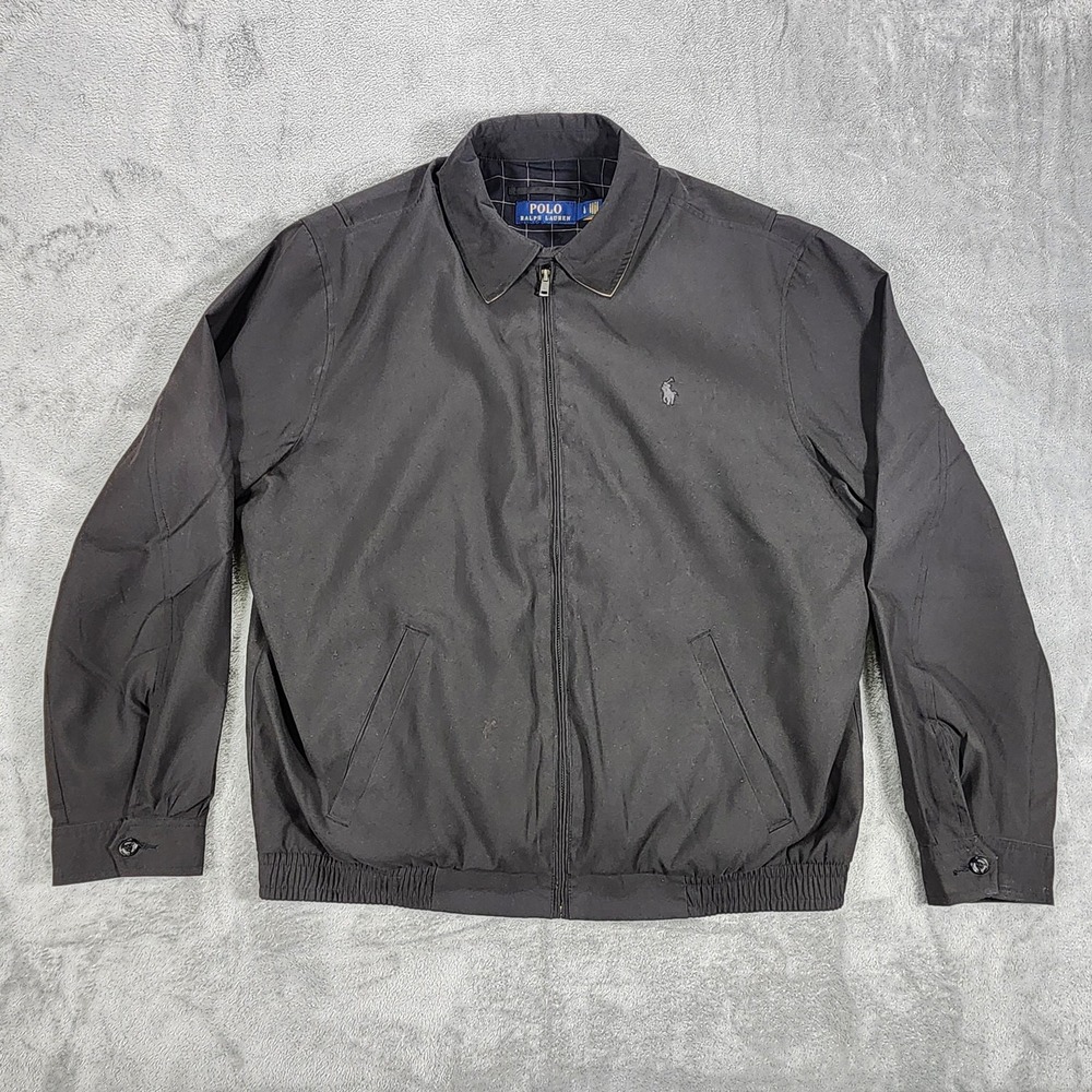 Polo by Ralph Lauren Black Bomber Jacket